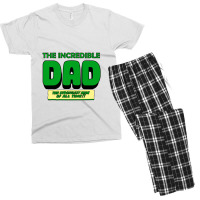 The Incredible Dad Men's T-shirt Pajama Set | Artistshot