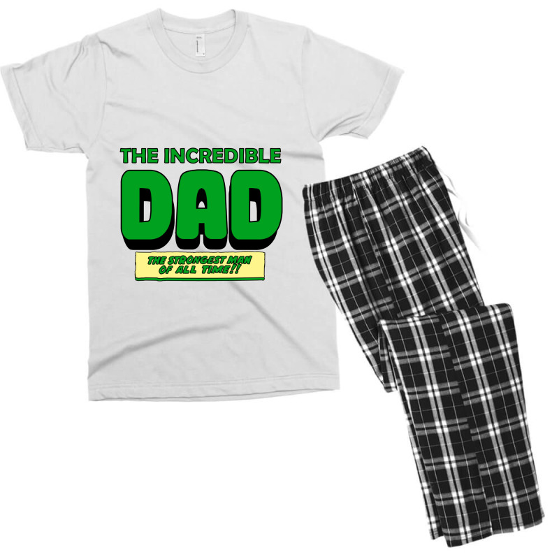 The Incredible Dad Men's T-shirt Pajama Set by cm-arts | Artistshot