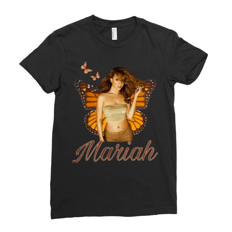 Mariah, Carey Butterfly, The Mariah, Mariah Art, Mariah Vintage, Maria Ladies Fitted T-Shirt by SHOPIBGN | Artistshot