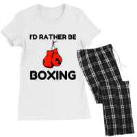 Rather Be Boxing Women's Pajamas Set | Artistshot