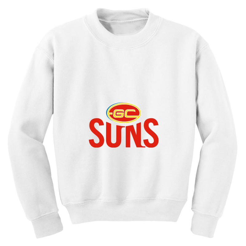 Gold #coast #suns Football Youth Sweatshirt by cm-arts | Artistshot