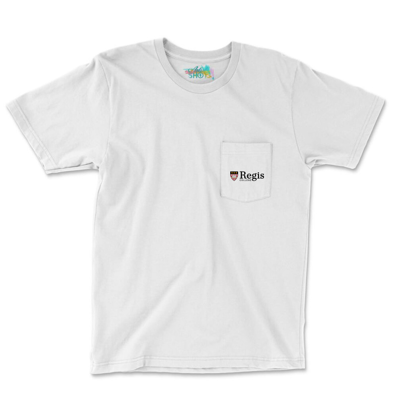 College Of Regis Pocket T-shirt | Artistshot