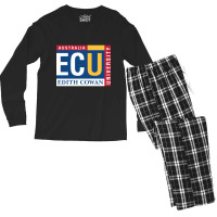 Cowan University Men's Long Sleeve Pajama Set | Artistshot