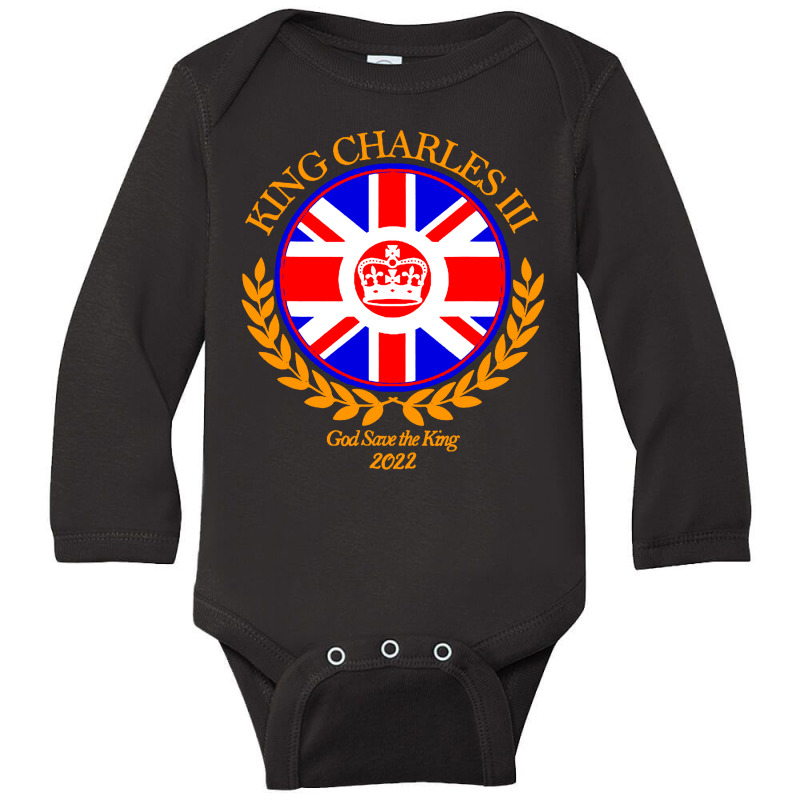 King Charles Iii Long Sleeve Baby Bodysuit | Artistshot