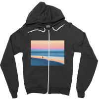 The Day Begins Zipper Hoodie | Artistshot