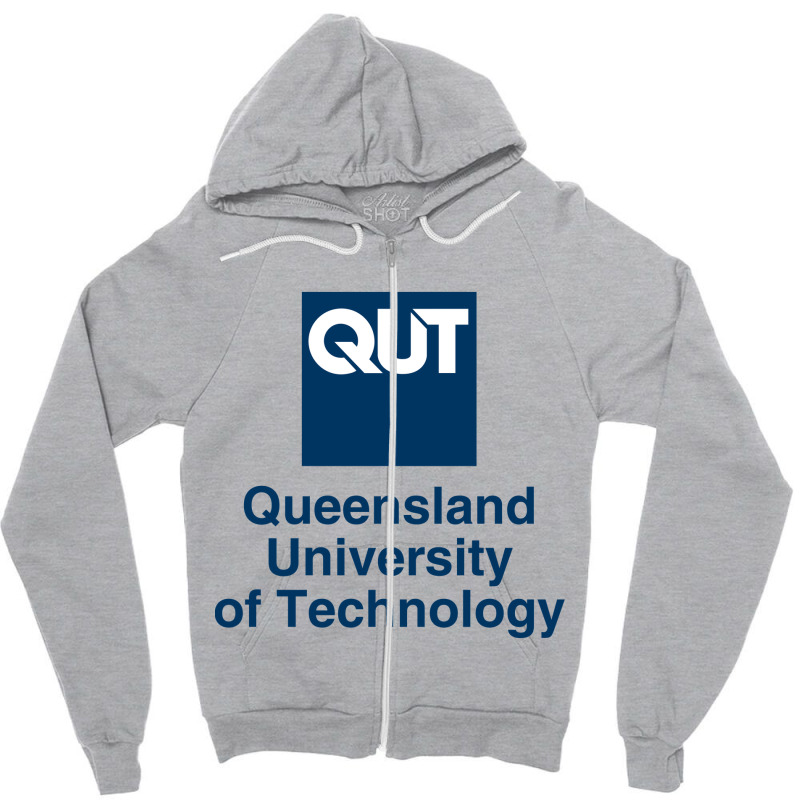 Qut University Zipper Hoodie by clianta | Artistshot