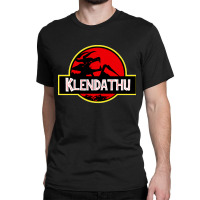 Klendathu   Starship Troopers (jurassic Park Style) Active T Shirt Classic T-shirt | Artistshot