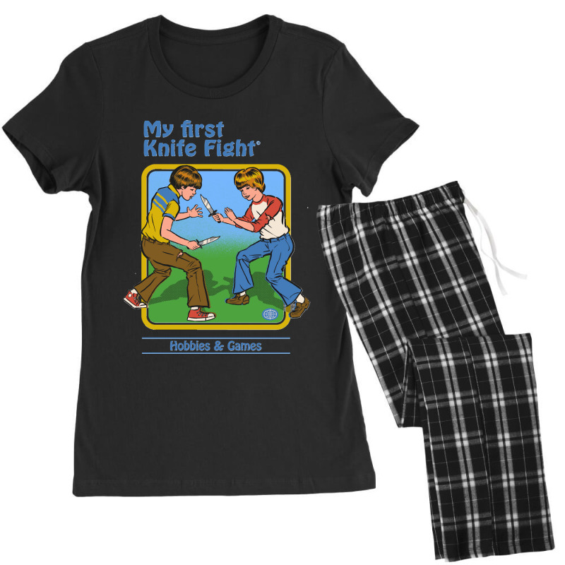 My First Knife Fight Classic Women's Pajamas Set by cm-arts | Artistshot