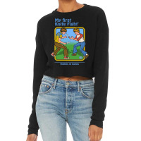 My First Knife Fight Classic Cropped Sweater | Artistshot