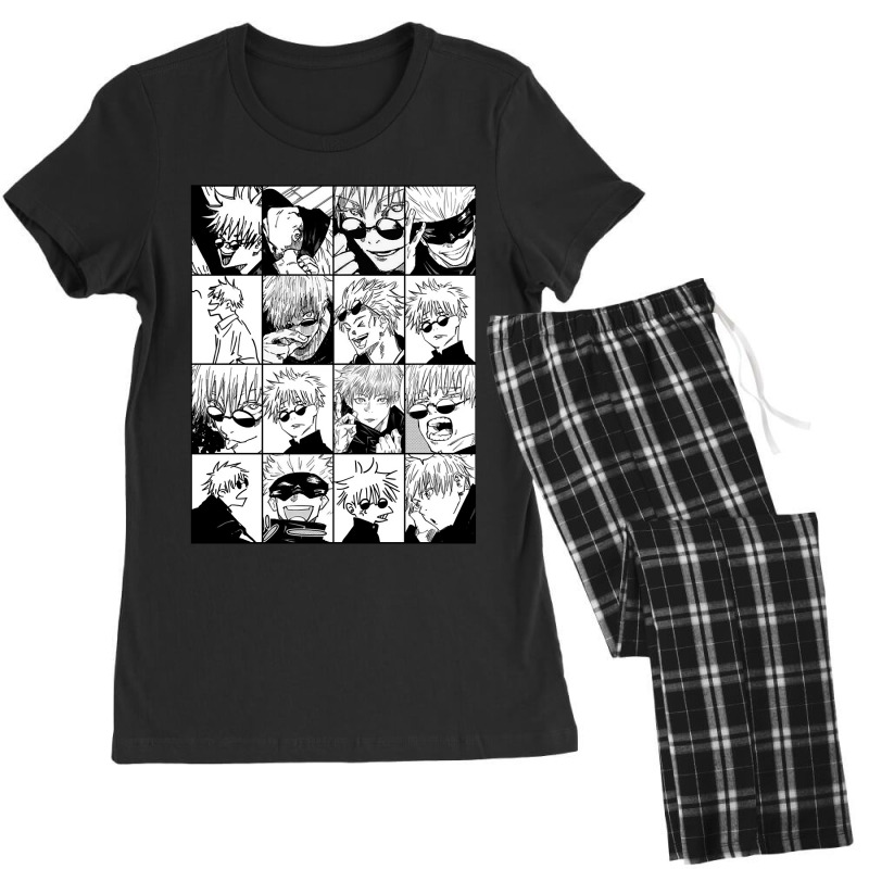 Funny Gift Black Anime Call Me Women's Pajamas Set by HayleeArtists | Artistshot