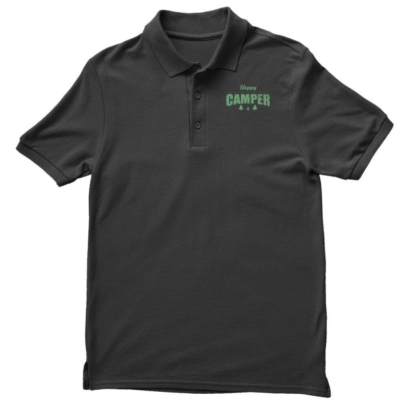 Woods Campfire Camping Camper Men's Polo Shirt | Artistshot