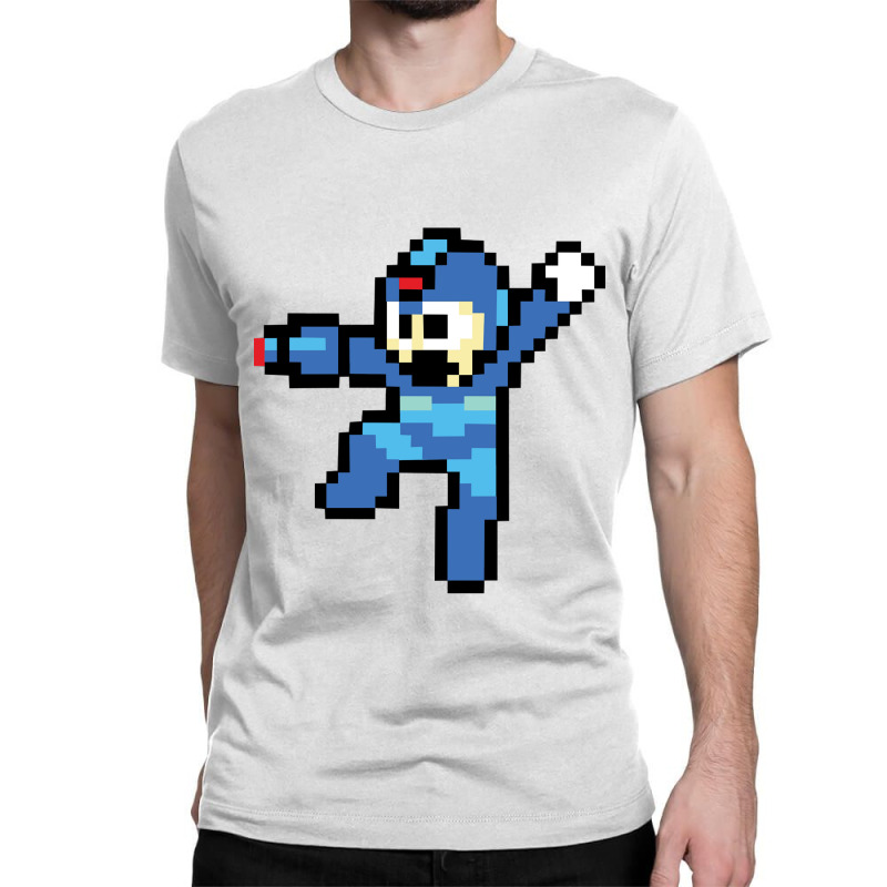 Men Women Scifi Mega Video Game Man Funny Men Fan Classic T-shirt by ArtistBrian | Artistshot