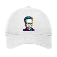 Christoper Walken In Wpap Pop Art Style Adjustable Cap | Artistshot