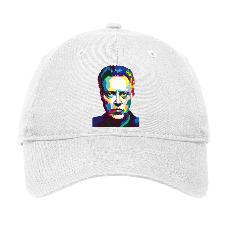 Christoper Walken In Wpap Pop Art Style Adjustable Cap | Artistshot