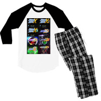 Special Present Japanese Mega Video Man Games Cool Gifts Men's 3/4 Sleeve Pajama Set | Artistshot