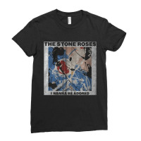 The Stone Roses, The Stone Roses Art, The Stone Roses Vinatge, The Sto Ladies Fitted T-shirt | Artistshot