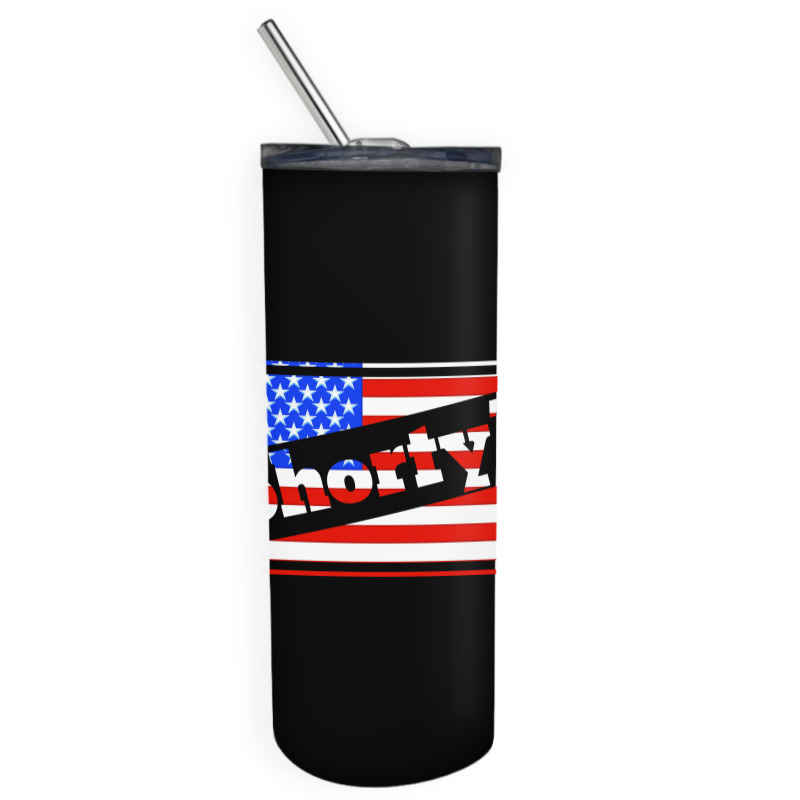 Shorty's Skateboards Usa Flag Patriot Skinny Tumbler | Artistshot