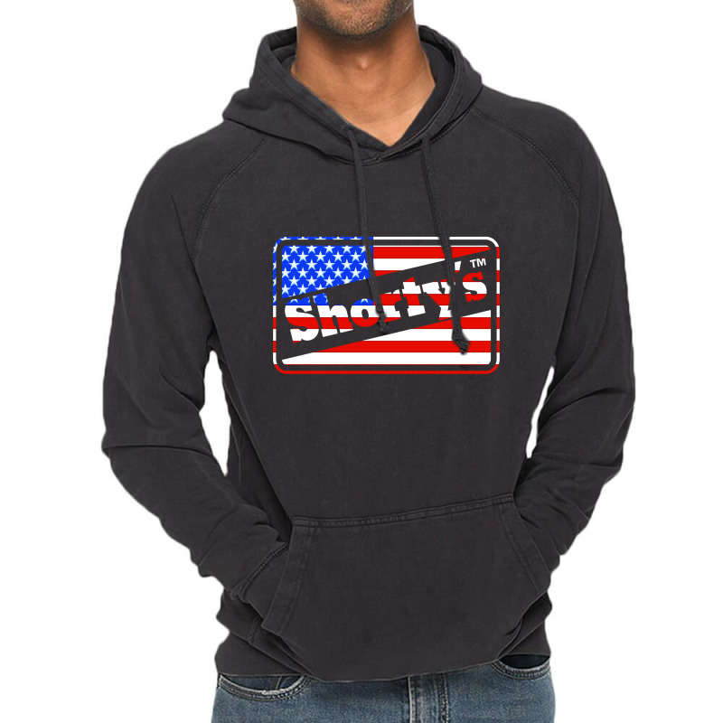 Shorty's Skateboards Usa Flag Patriot Vintage Hoodie | Artistshot