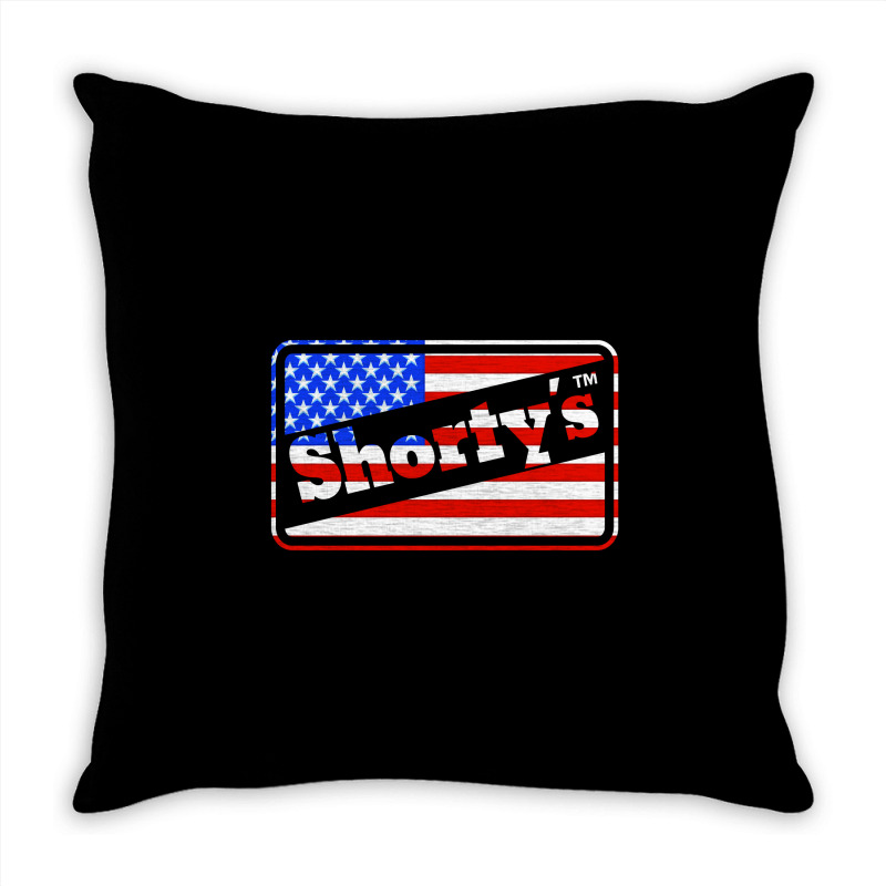 Shorty's Skateboards Usa Flag Patriot Throw Pillow | Artistshot