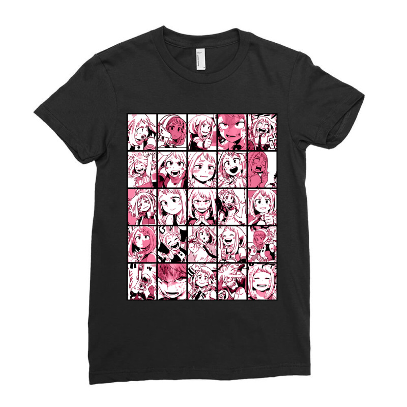 Graphic Picture Black Anime Gifts Men Ladies Fitted T-Shirt by HayleeArtists | Artistshot