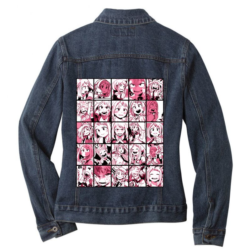 Graphic Picture Black Anime Gifts Men Ladies Denim Jacket by HayleeArtists | Artistshot