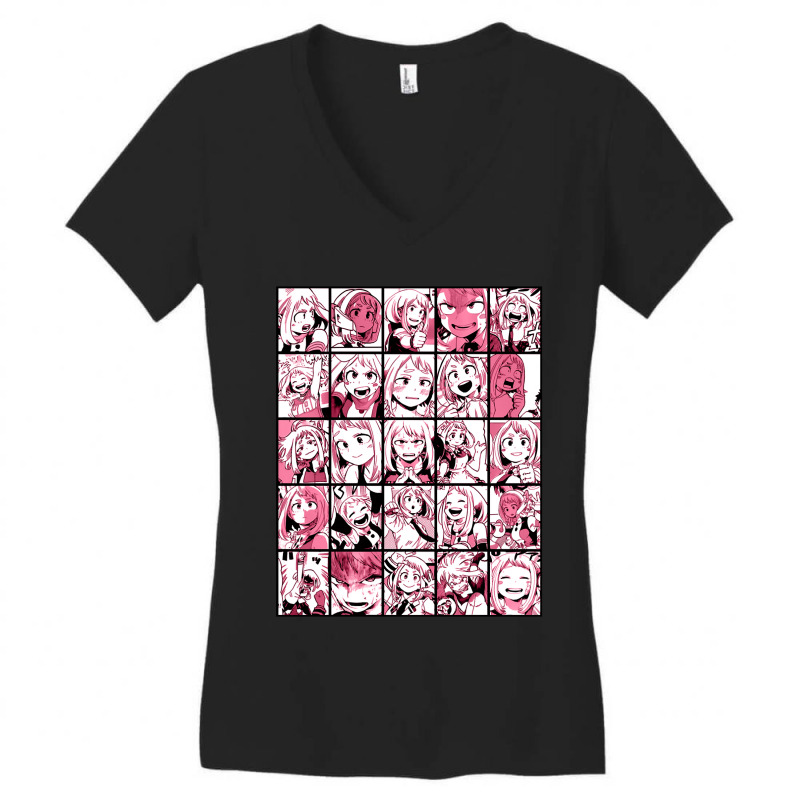 Graphic Picture Black Anime Gifts Men Women's V-Neck T-Shirt by HayleeArtists | Artistshot