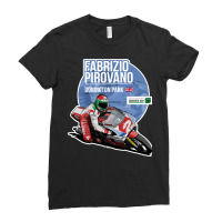 Fabrizio Pirovano, 1989 Donington Park, The Fabrizio Pirovano, Fabrizi Ladies Fitted T-shirt | Artistshot