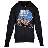 Fabrizio Pirovano, 1989 Donington Park, The Fabrizio Pirovano, Fabrizi Youth Zipper Hoodie | Artistshot