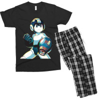 Gift Men Scifi Mega Video Game Man Awesome Movie Fan Men's T-shirt Pajama Set | Artistshot