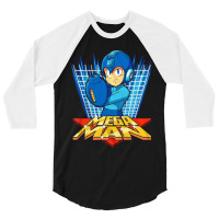 Men Women Scifi Mega Video Game Man Gifts Birthday 3/4 Sleeve Shirt | Artistshot