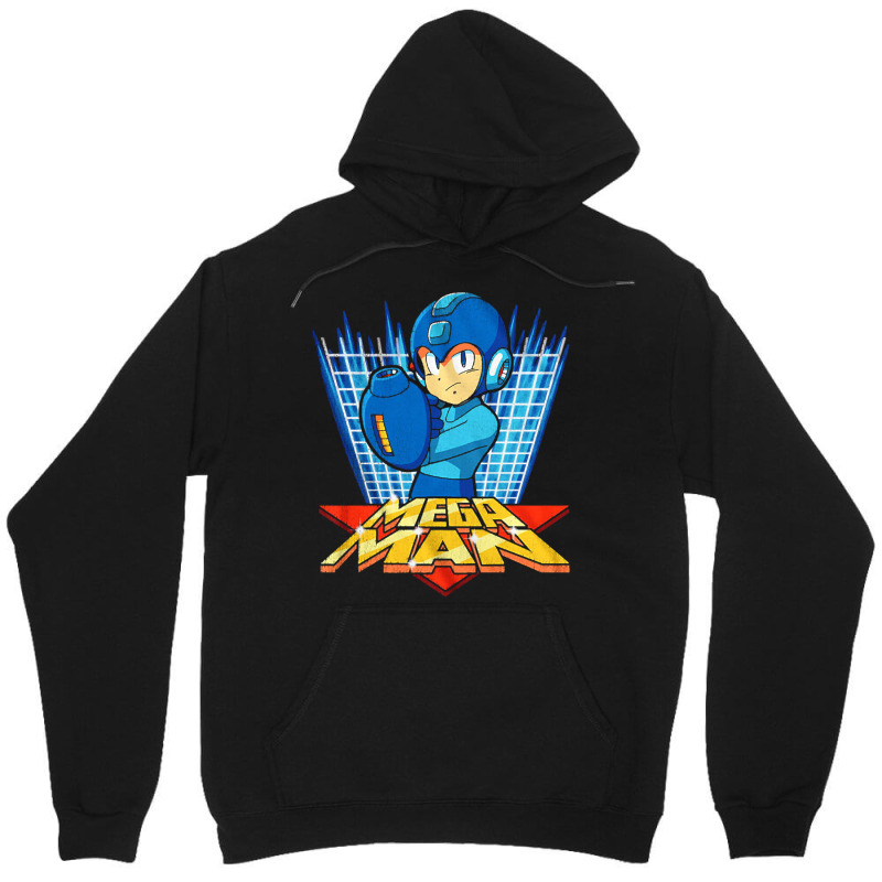 Men Women Scifi Mega Video Game Man Gifts Birthday Unisex Hoodie by ArtistBrian | Artistshot