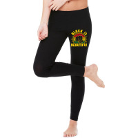 Black Is Beautiful Men Black History Month Music Vintage Retro Legging | Artistshot