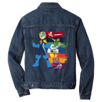 Mens Best Japanese Mega Video Man Games Gift Movie Fans Men Denim Jacket | Artistshot