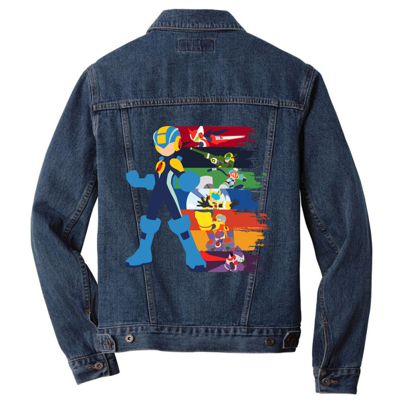 Mens Best Japanese Mega Video Man Games Gift Movie Fans Men Denim Jacket by ArtistBrian | Artistshot