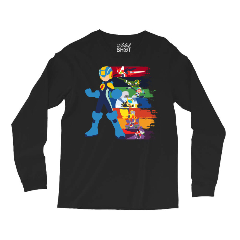 Mens Best Japanese Mega Video Man Games Gift Movie Fans Long Sleeve Shirts by ArtistBrian | Artistshot