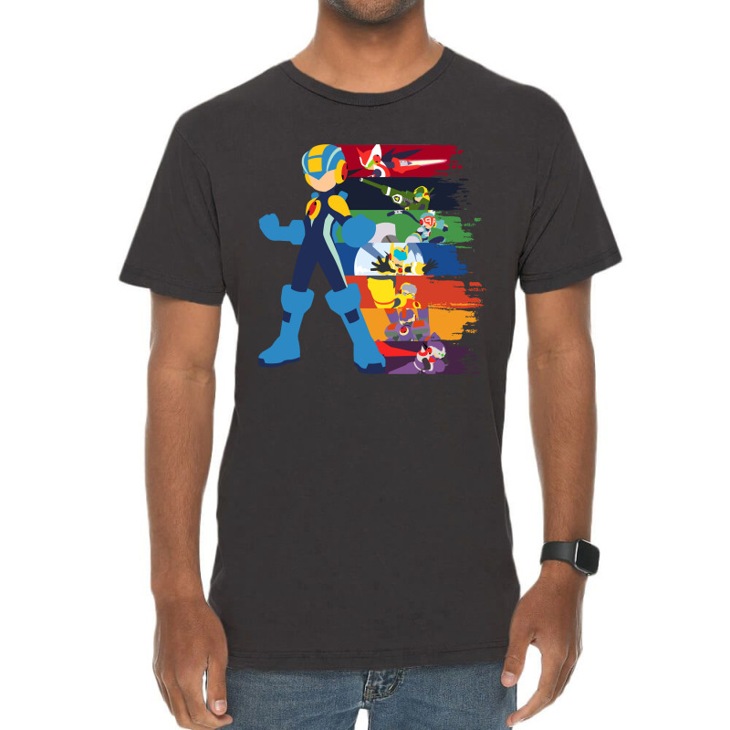 Mens Best Japanese Mega Video Man Games Gift Movie Fans Vintage T-Shirt by ArtistBrian | Artistshot