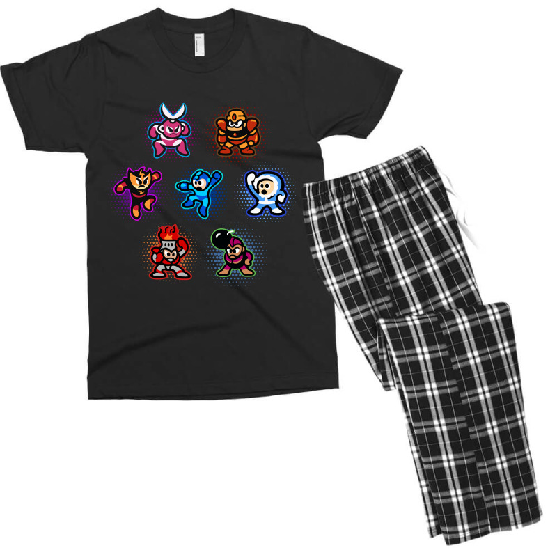 Mens My Favorite Scifi Mega Video Game Man Retro Vintage Men's T-shirt Pajama Set by ArtistBrian | Artistshot