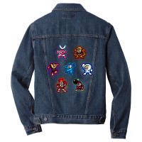 Mens My Favorite Scifi Mega Video Game Man Retro Vintage Men Denim Jacket | Artistshot