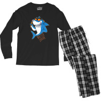 Writer Shark Penning Great Novel Sea Animal Men's Long Sleeve Pajama Set | Artistshot