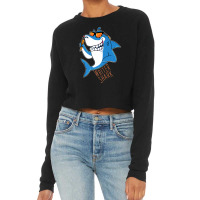 Writer Shark Penning Great Novel Sea Animal Cropped Sweater | Artistshot