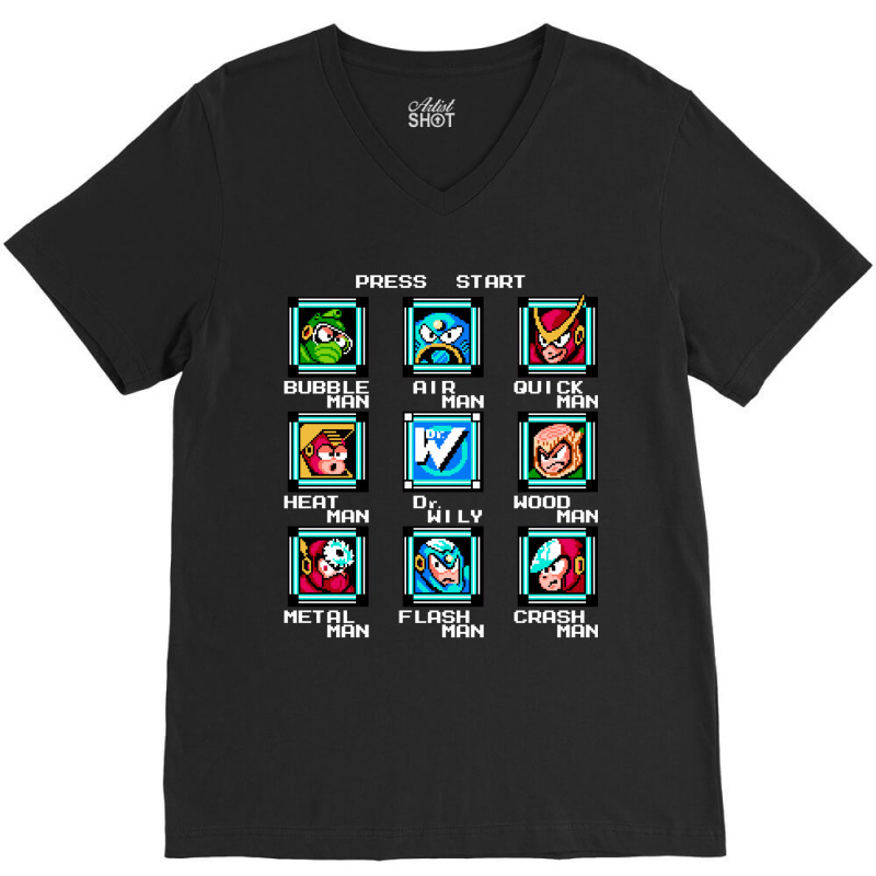 My Favorite People Japanese Mega Video Man Games Gifts Fan V-Neck Tee by ArtistBrian | Artistshot