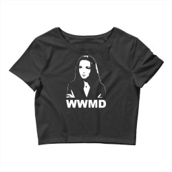 what would morticia do addams family Crop Top | Artistshot