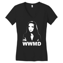 what would morticia do addams family Women's V-Neck T-Shirt | Artistshot