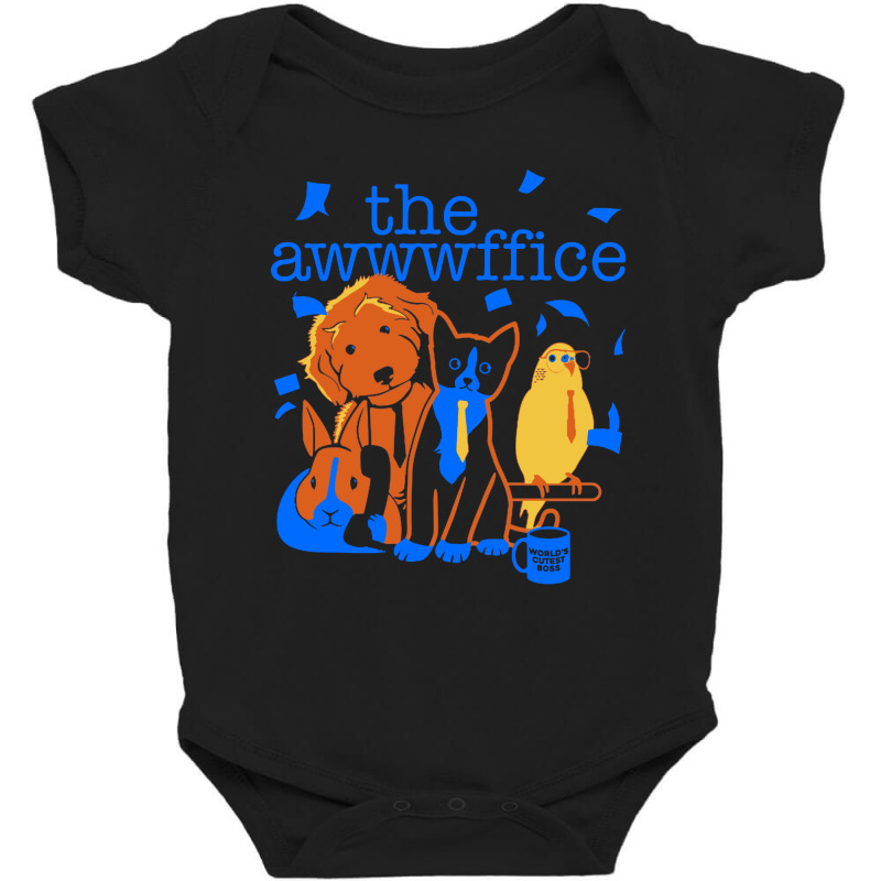 The Awwwffice Baby Bodysuit by Black Label | Artistshot