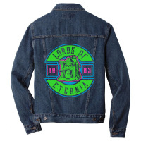 Lover Gift He Masters Of Man The Universe Gift Birthday Men Denim Jacket | Artistshot