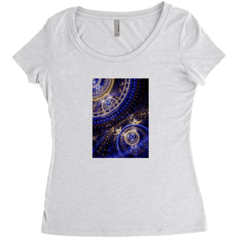 Gears Of Tim Women's Triblend Scoop T-shirt by cm-arts | Artistshot