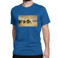 Glasgow Harbour Classic T-shirt | Artistshot