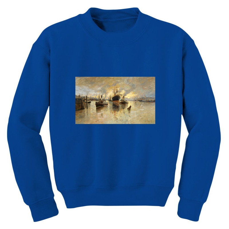 Glasgow Harbour Youth Sweatshirt | Artistshot