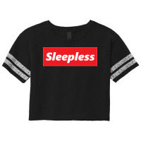 Incredibly Sleepless Classic Scorecard Crop Tee | Artistshot