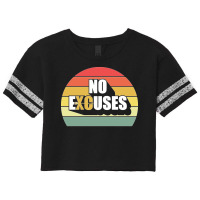 No Excuses Cross Country Track And Field Running Xc Runners Pullover H Scorecard Crop Tee | Artistshot